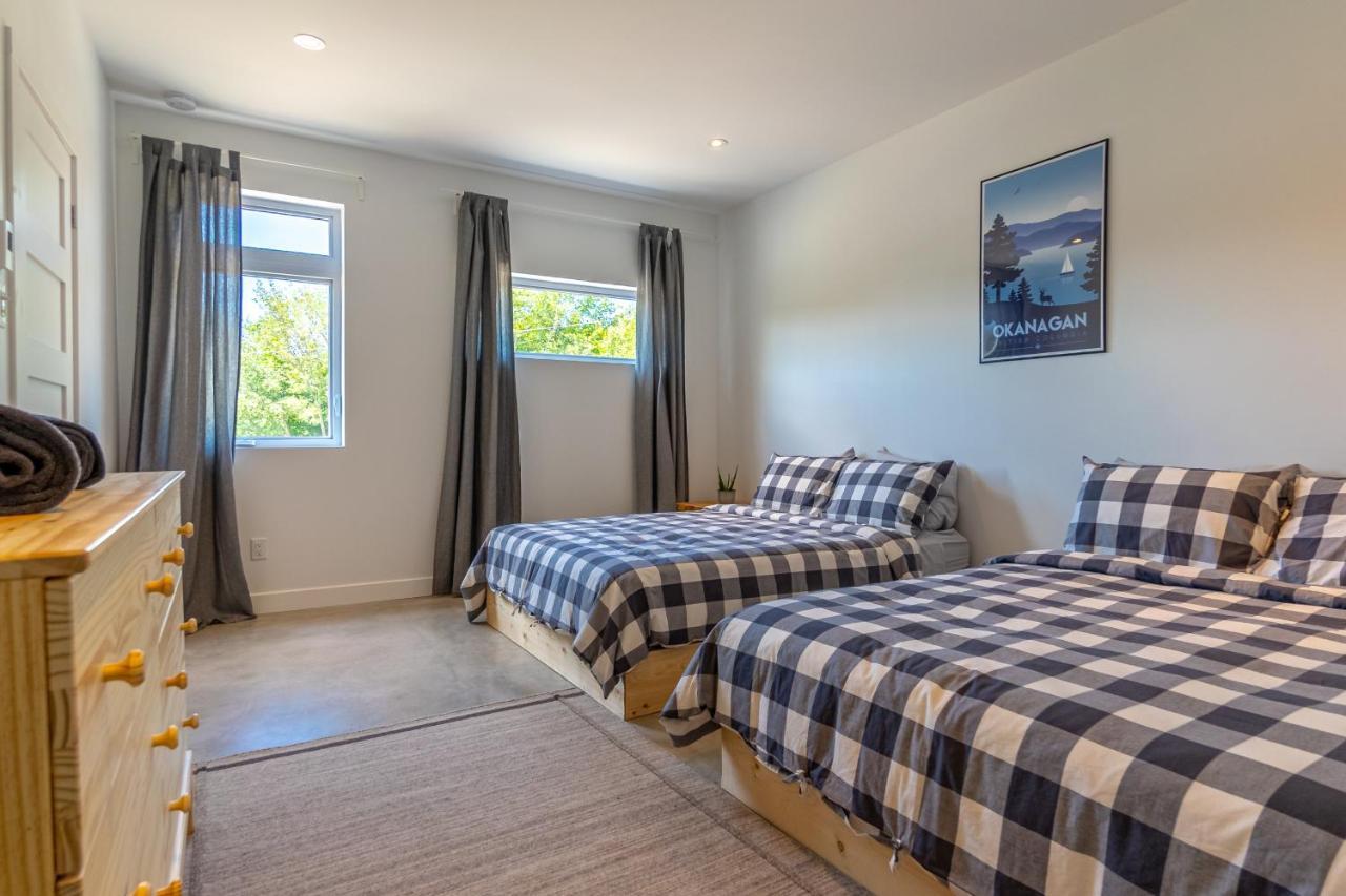 Hotel-Appartements De La Gare Val-David Bagian luar foto